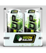 Body Builder P-up Pre Workout Food Supplement, Apple, 330 ML, Sugar-Free Formula | مکمل غذایی قبل از تمرین بادی بیلدر پی-آپ، سیب، ۳۳۰ میلی لیتر، بدون قند