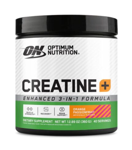 ON CREATINE + POWDER ORANGE PASSION FRUIT 360G | پودر کراتین + پرتقال پشن فروت ۳۶۰ گرمی