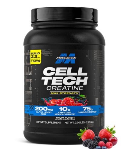 MuscleTech CELL-TECH Creatine Fruit Punch 3LB | کراتین ماسل تک مدل میوه پانچ ۳ پوندی